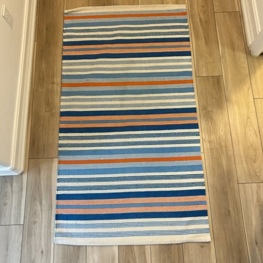 Dash & Albert Handwoven Cotton Rug – 3' × 5'